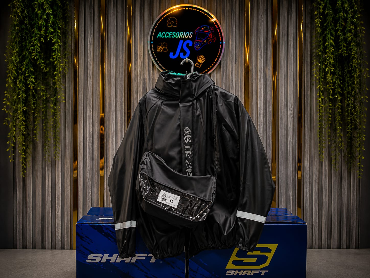 YACG Impermeable Siliconado Negro