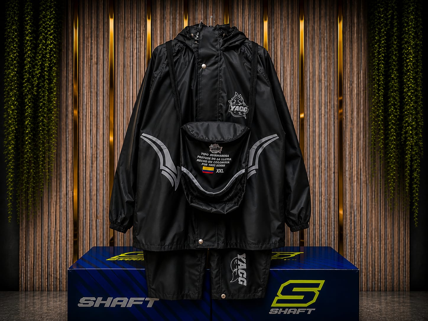 YACG Impermeable Sudadera